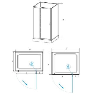 Душевая кабина RGW Andaman AN-207 80x100x200см 411320780-95